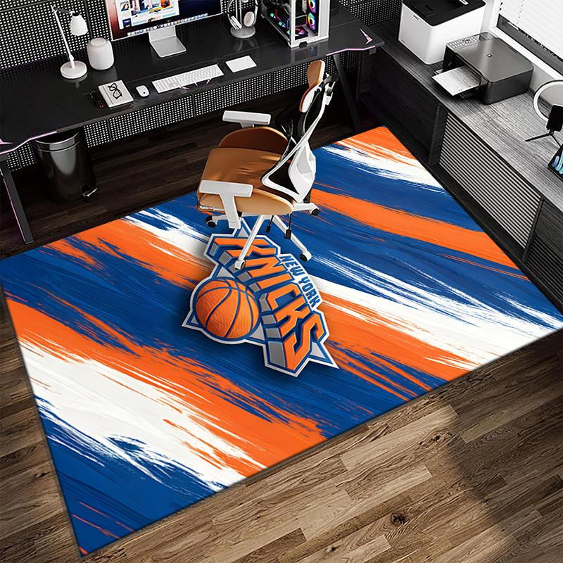 Tappeto con Logo Knicks, Tappeti da Cucina, Tappetino Yoga, Tappetini Antiscivolo, Tappeto per Bagno, Soggiorno camera da letto, Tappeti da Campeggio Regalo di Natale