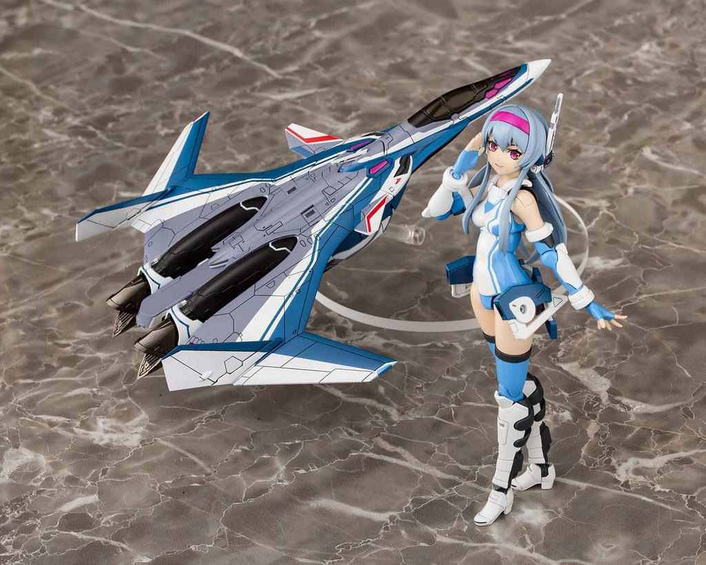 Aoshima Bunka Kyozai VFG Macross Delta Siegfried Approximately 155mm Plastic Model Kit VF-31J Ver.1.3, Tall, Pre-Colored MC-04