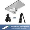 1/4 Screw Round Mount Adapter Aluminum Tripod 1/4 Screw Adapter Bracket Pipe 1/4 Screw Adapter