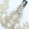Car Bone Sequined Lace 25Cm Wide Wedding Dress Accessories Lace Gold Bead Lace Lace