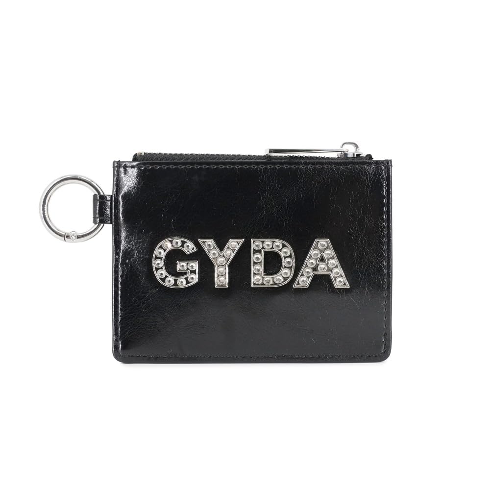 

GYDA Coin Case Card Case Rhinestone Logo Black FREE [Jada] GY-W292 GY-W292 чорний