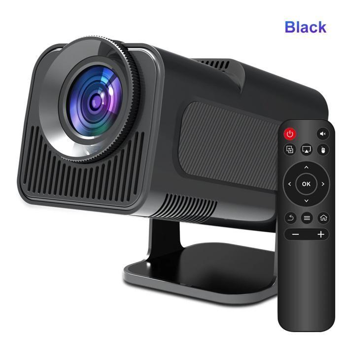 Projecteur Magcubic, 1080P natif, 10000 lumens de luminosité, Projecteur, Télécommande, Variante : HY320-Noir, Prise EU