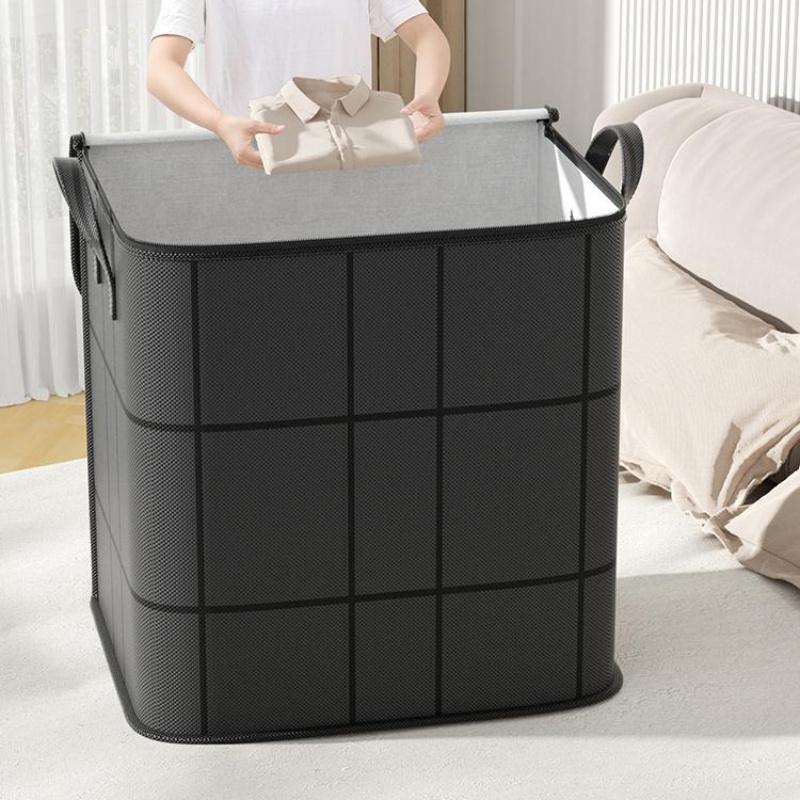 Clothes Storage Box Wardrobe Finishing Clothes Quilt Storage Bag Large-capacity Moving Luggage Storage Artifact