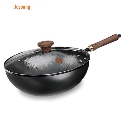 32cm Raffinierter Eisenwok