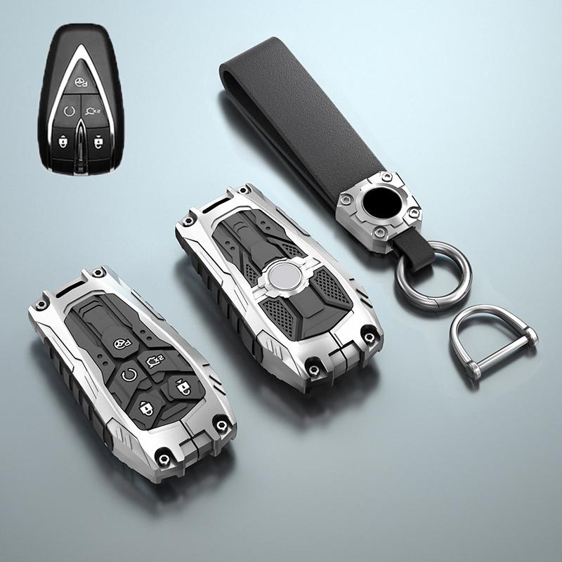 Zinc Alloy Car Key Case Cover Shell For Changan Unit Unik Cs35Plus Cs55 Plus Cs75 Plus Oshan X7 X5 Car Accessories