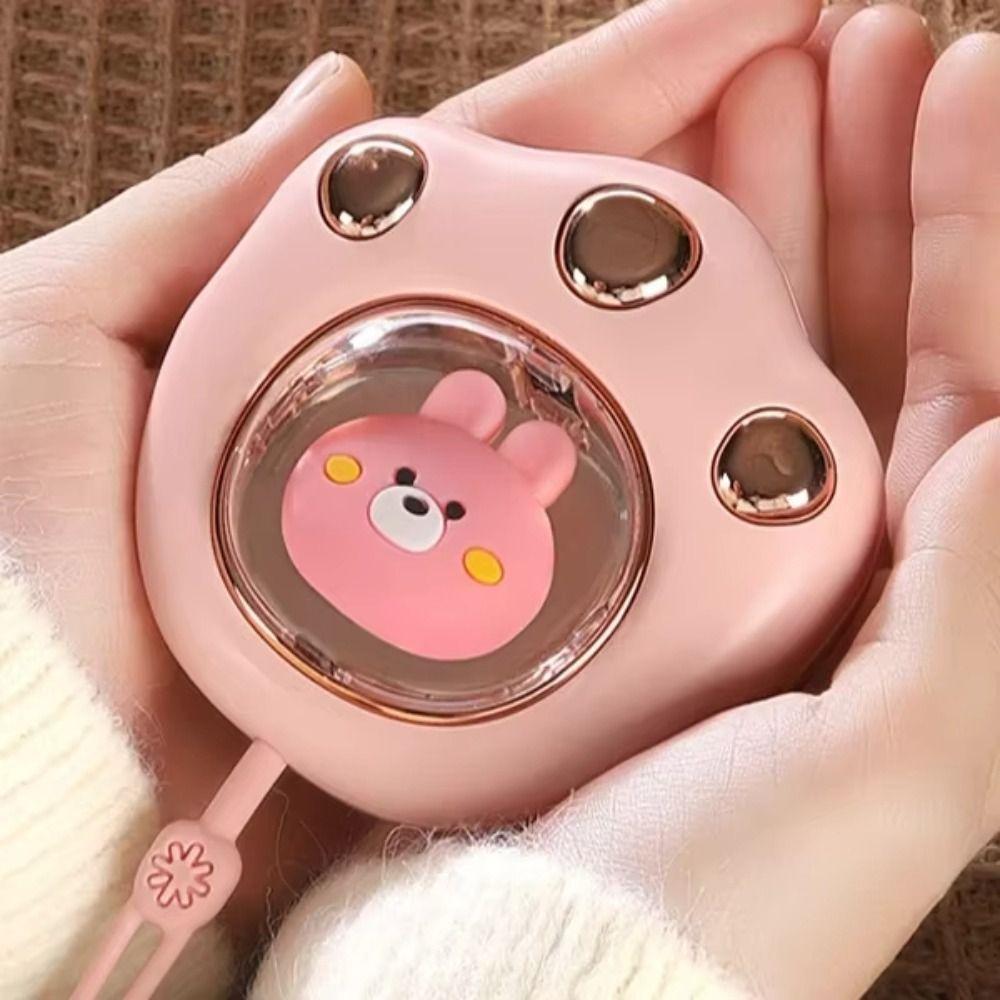 Mini Electric Heater Rechargeable Pocket Warmer Cute Cat's Claw Hand Warmer Students