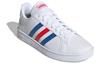 adidas Grand Court Base 'White Blue Active Red' EE7901