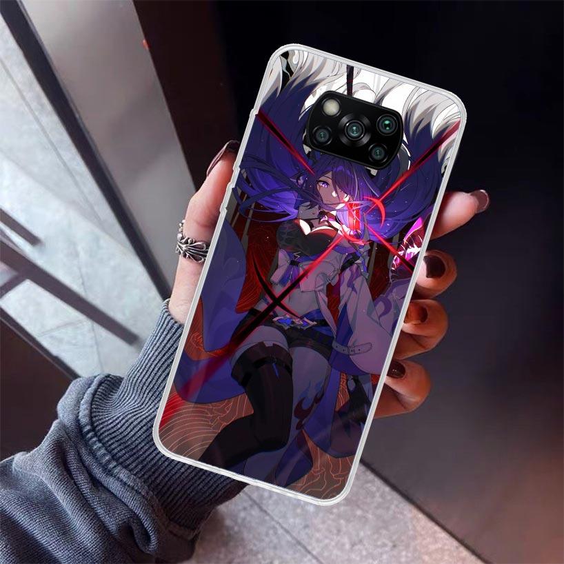 Honkai Star Rail Acheron Phone Case For Xiaomi Poco X5 X6 X7 Pro F7 Ultra M7 Redmi 15C 15 13C 13 12C 12 10 10C 10A 9 9C 9T 9A Co