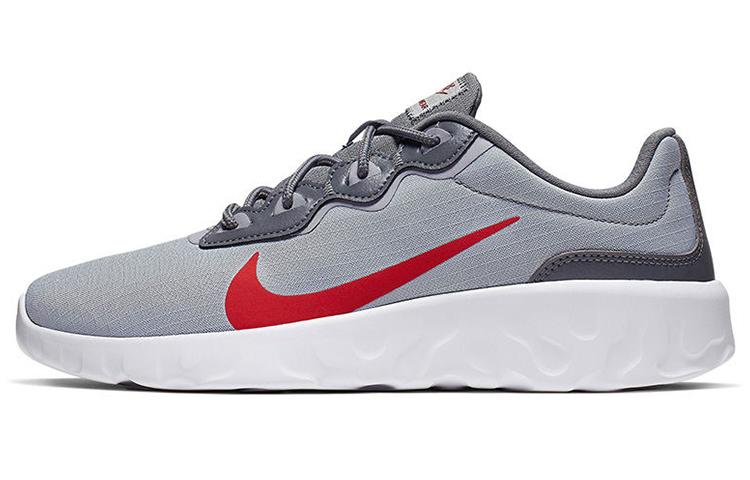 Nike Explore Strada Gunsmoke  Grey Red  CQ7626-001 42.5