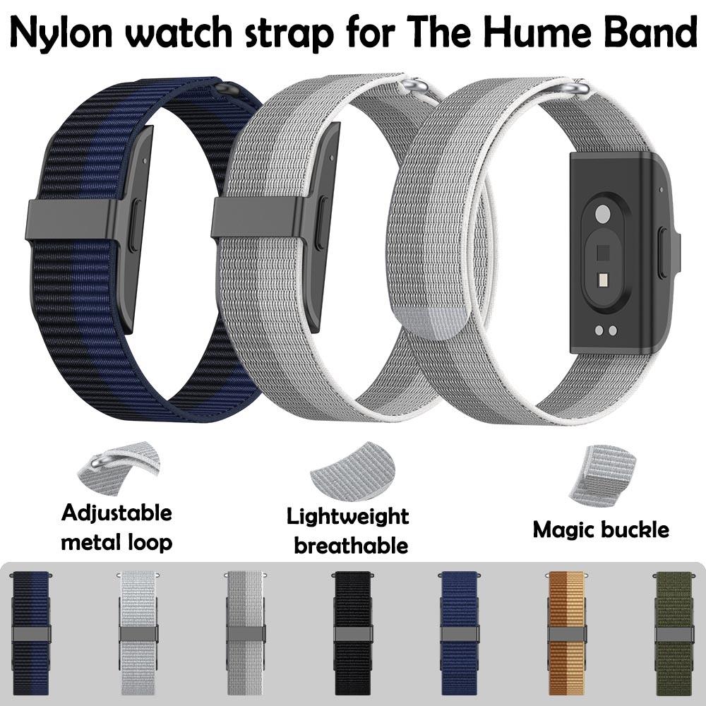 20mm Watch Strap for The Hume Band Straps Sports Nylon Replacement Breathable Fitness Tracker Wristband for Hume Health Band