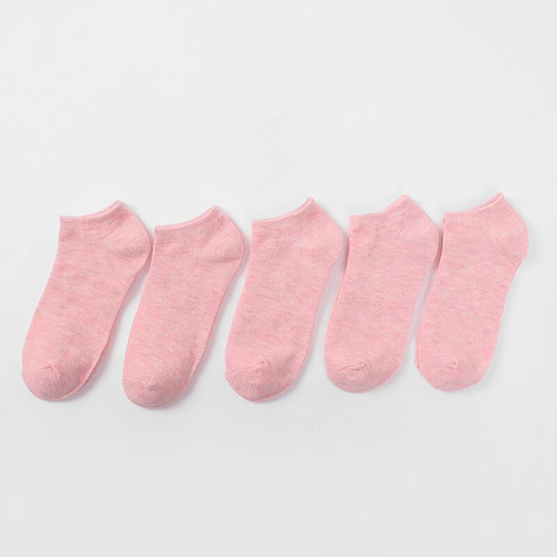 5 Pairs of Women s Ankle Socks (Pink)