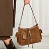 2026 New Women's Bag Luxury Suede Leather Women Shoulder Bag High Quality Cowhide Crossbody Bags Fashi Versatile Handbag