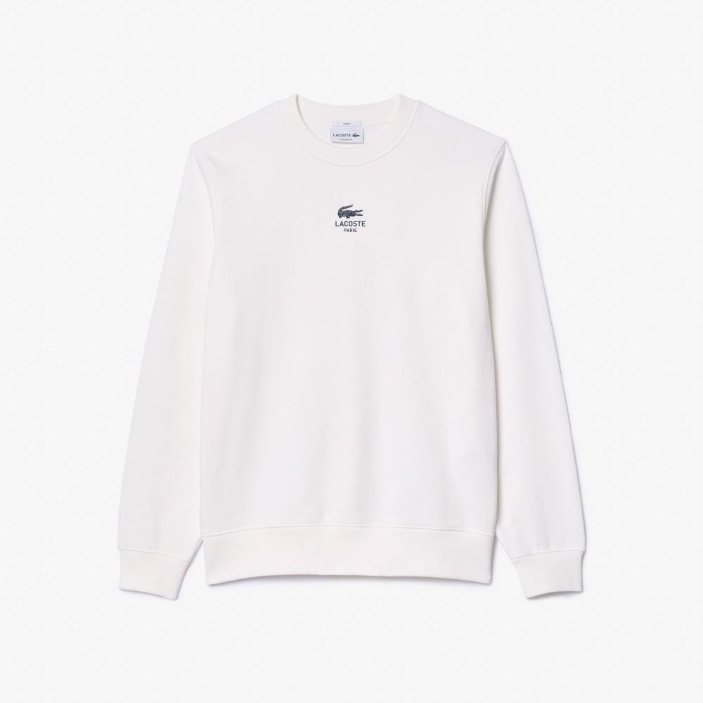 Lacoste Men's Soft Branding Crewneck Sweatshirt SH2736-54N70V
