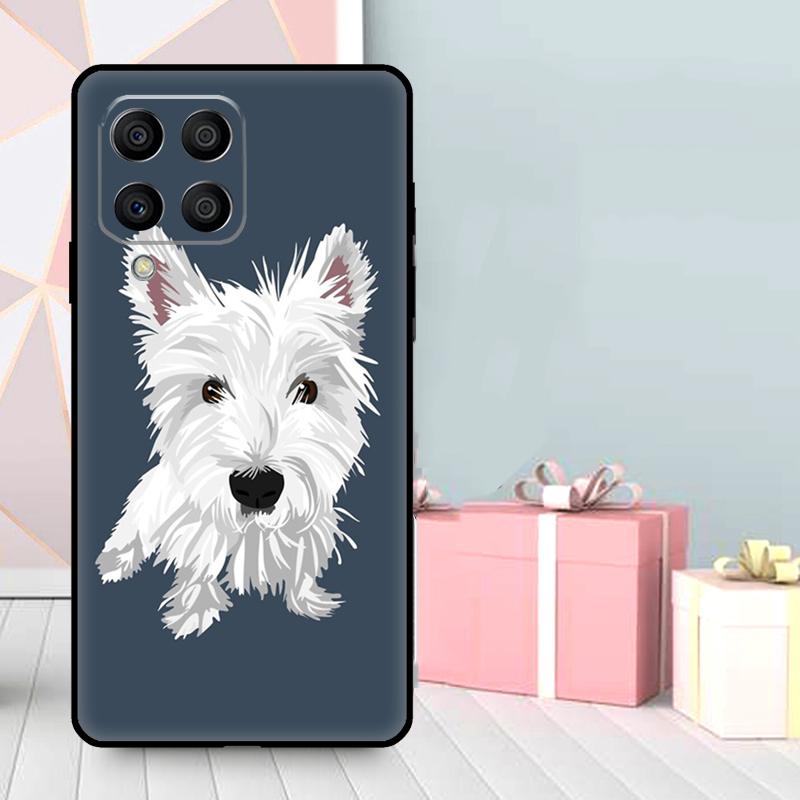 

West Highland Terrier Westie Case For Samsung Galaxy M36 M12 M52 M06 M16 M56 M33 M15 M55 M31 M13 M14 M53 M32 M35 M34 M54 Samsung M15