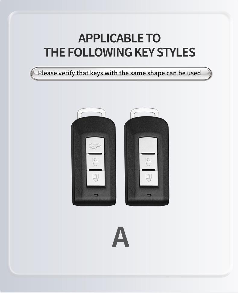 Mitsubishi Outlander & Jinxuan Pajero Key Cover for Lingyue, Luo, Jinchang, Yishen Models