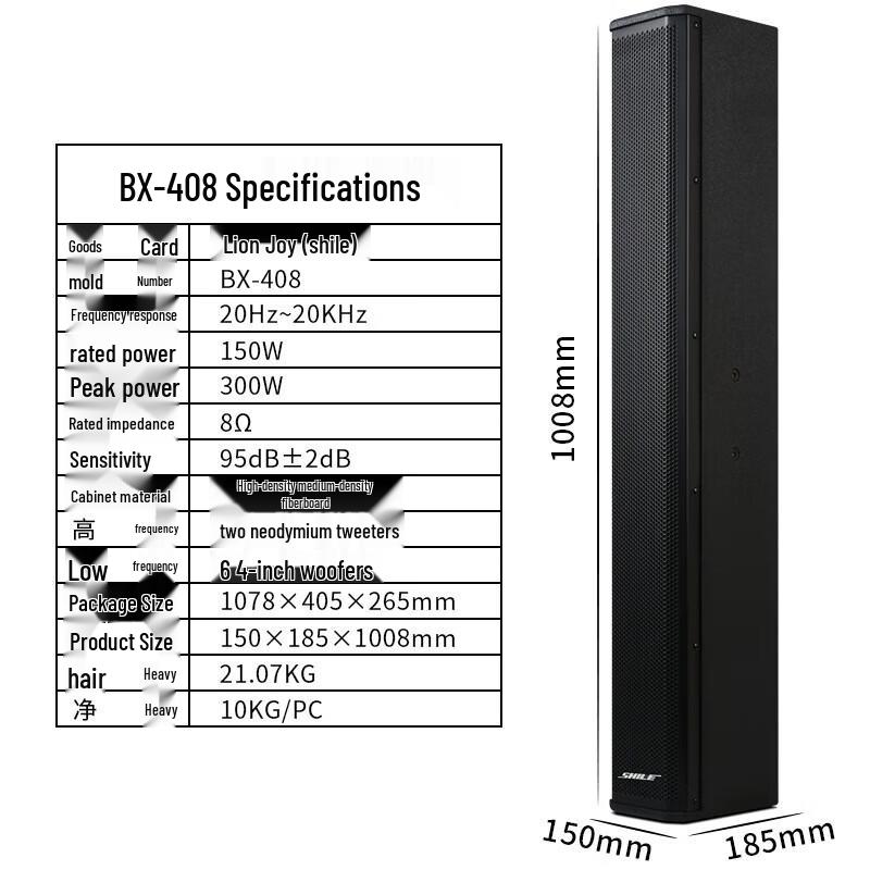 SHILE Professional 150W Conference Audio System