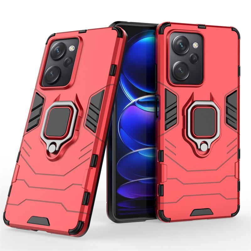 For Cover Xiaomi Poco X5 Pro 5G Case For Poco X5 Pro 5G Capas Shockproof Back Holder Ring Magnetic Cover For Poco X5 Pro Fundas