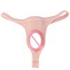 Soft Crossdresser Silicone Panties Adult Sex Toys Transgender Underwear Lifelike Vaginal Sexy Thong for Man Woman Gay Pleasure