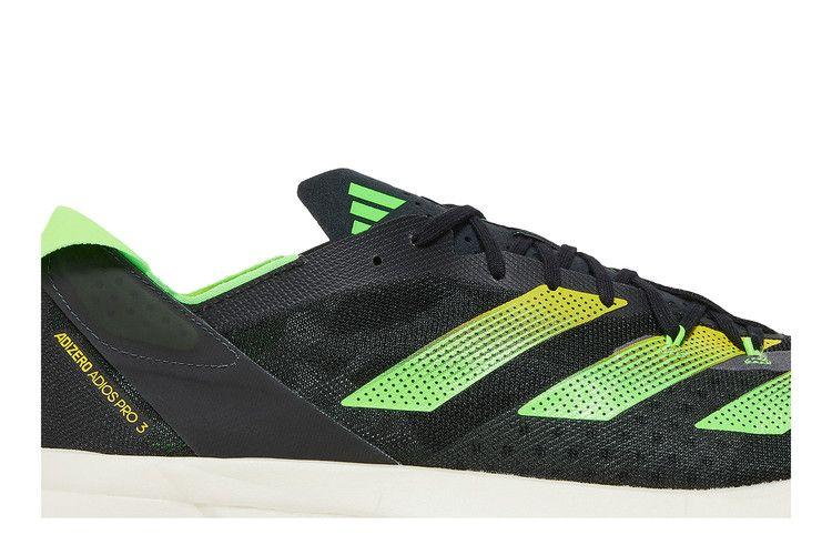 adidas Adios Pro 3 Black Beam Yellow Solar Green