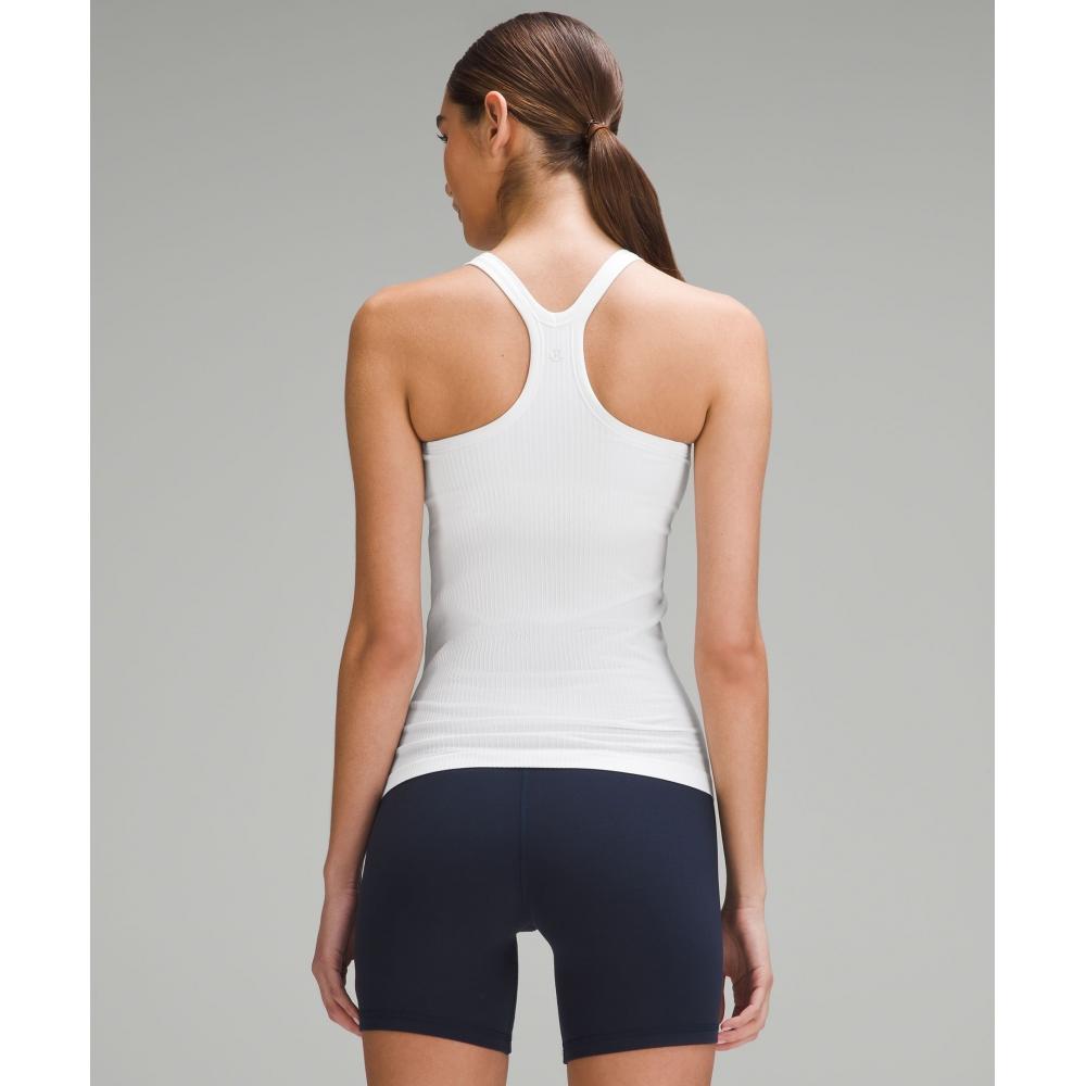 Lululemon EBB To Street Tank Top  Light Support  B C Cup White