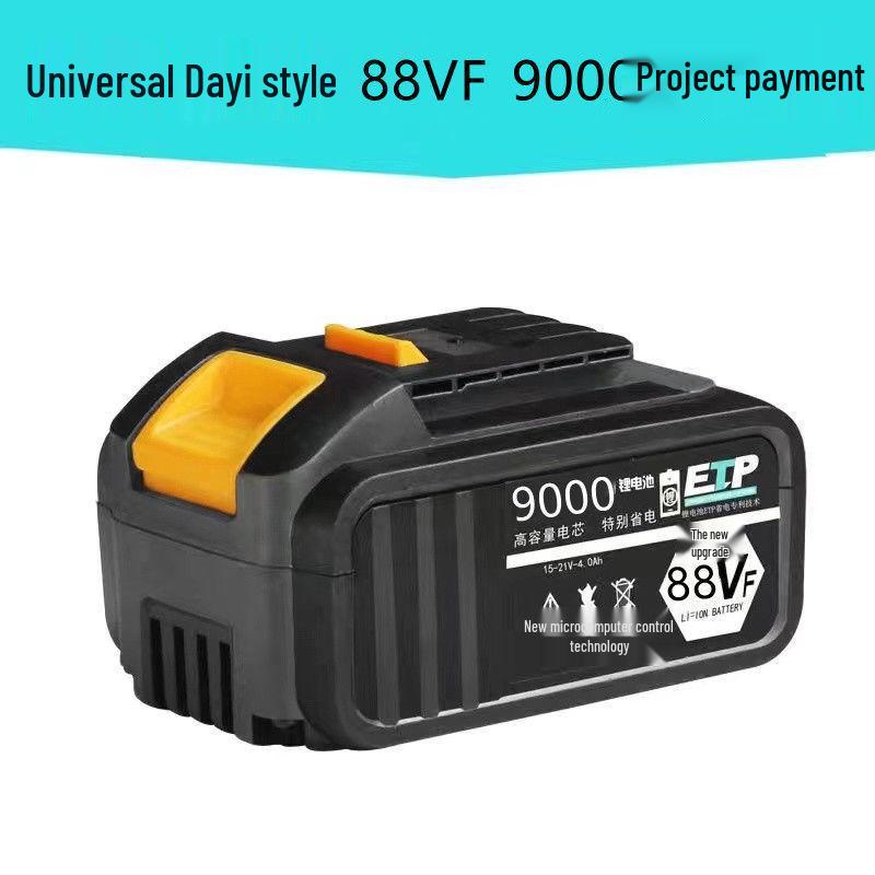 Universal 48V-88V Electric Wrench and Angle Grinder Set with Lithium Battery