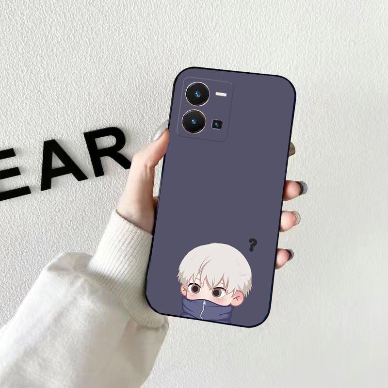 

Satoru Gojo Jujutsu Kaisen Phone Case For VIVO Y53S Y33S Y01 Y22S Y31 Y21 Y70 Y21S Y72 Y51 Y35 Y76 V21 V2023 V21E V20 SE VIVO V21 5G