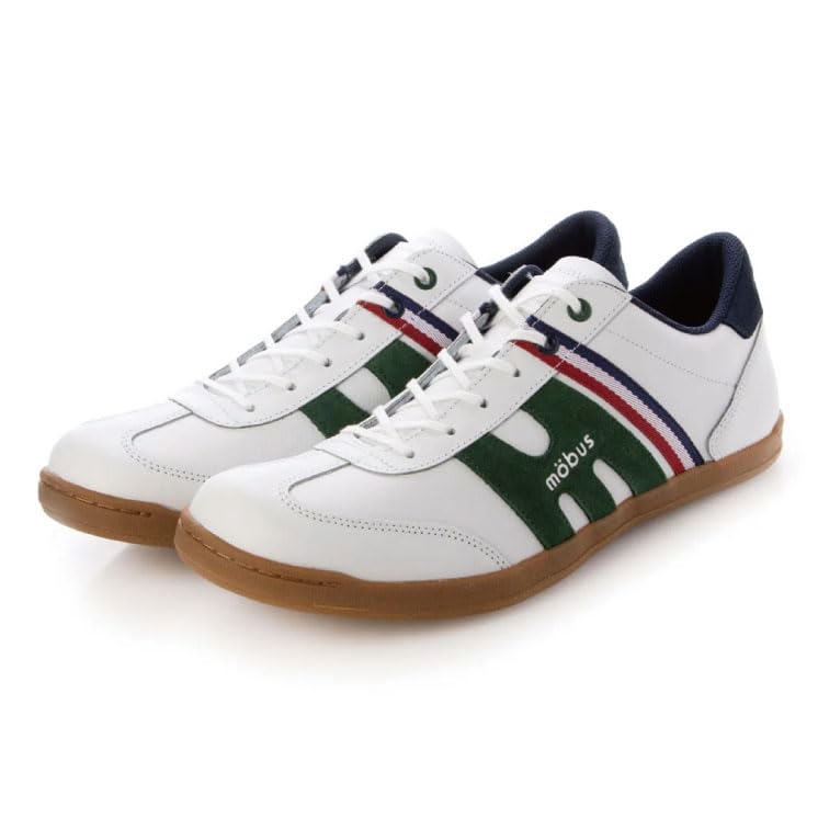 

Mobus FINSTER Натуральная кожа Повседневная обувь для ходьбы 0 Мужская (Белый/Темно-зеленый, 26 точек измерения, сантиметры)