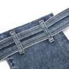Denim Tasche Damen Umhängetasche Bauchtasche Pendler Crossbody Tasche