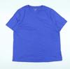 NEXT Womens Blue Cotton Basic T-Shirt Size 14 Crew Neck