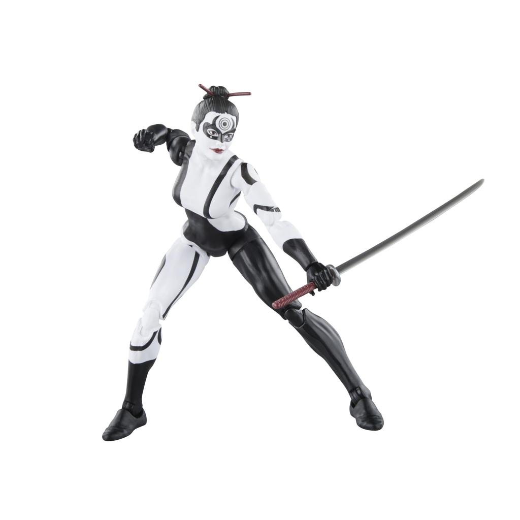 Hasbro Marvel Legends Series Lady Marvel Knights Comics Action Marvel Legends Action Figure Authentic Bullseye, 6-inch (15 cm) Figure, F6622,