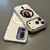 Slim Clear Magnetic Phone Case for Samsung Galaxy M36 5G High Transparency Anti‑Yellow Soft TPU Shock‑Absorbent Phone Cover
