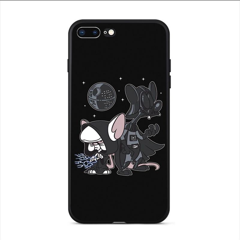 High Quality Phone TPU Case Cartoon TV Series Pinky and the Brain For iPhone 5 5S SE 2020 6 6s 7 8 Plus X XR XS MAX 11 11Pro Max