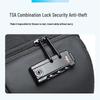 BANGE Men's Anti-theft Tech USB Crossbody Chest Bag