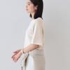 INDIVI New Colors Flare Sleeve Knit 12712452 Size 38 Knitwear/Sweater Available! [Elegant Lamé Material] Women's Off-White (003) (M)