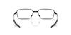 Oakley Eyeglasses Frame Frame Color Satin Lens Demo Lens 57mm Men's 0OX3036, (Front) Black, Color