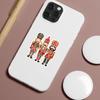 100 Nutcracker Doodle Stickers DIY Stationery Stickers Water Cup Computer Skateboard Waterproof Decorative Stickers