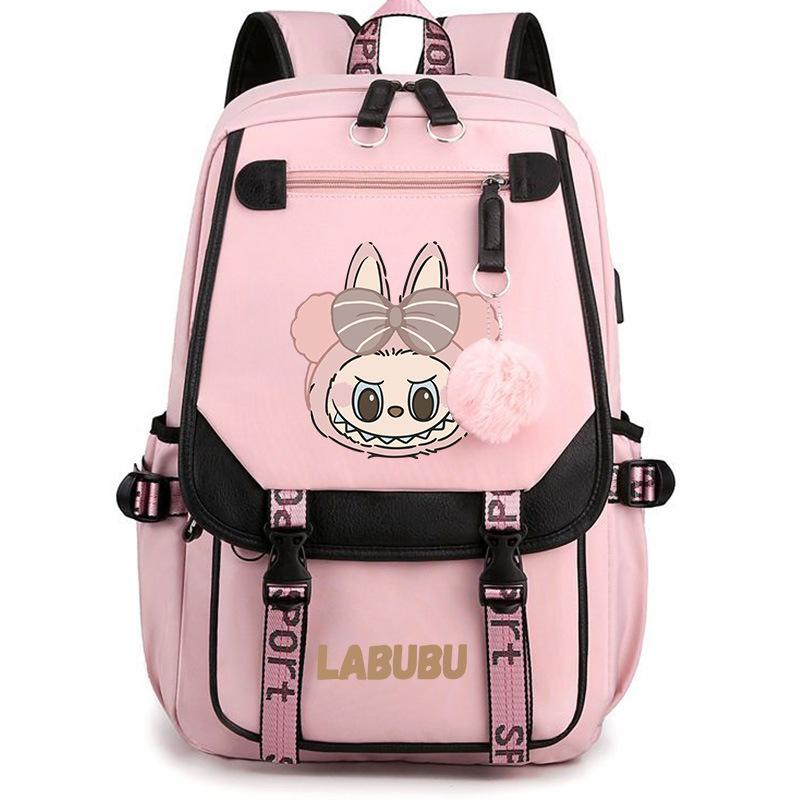 2024 New Labubu Labubu Primary School Schoolbag Boys 1236 Grade Boys Children Backpack