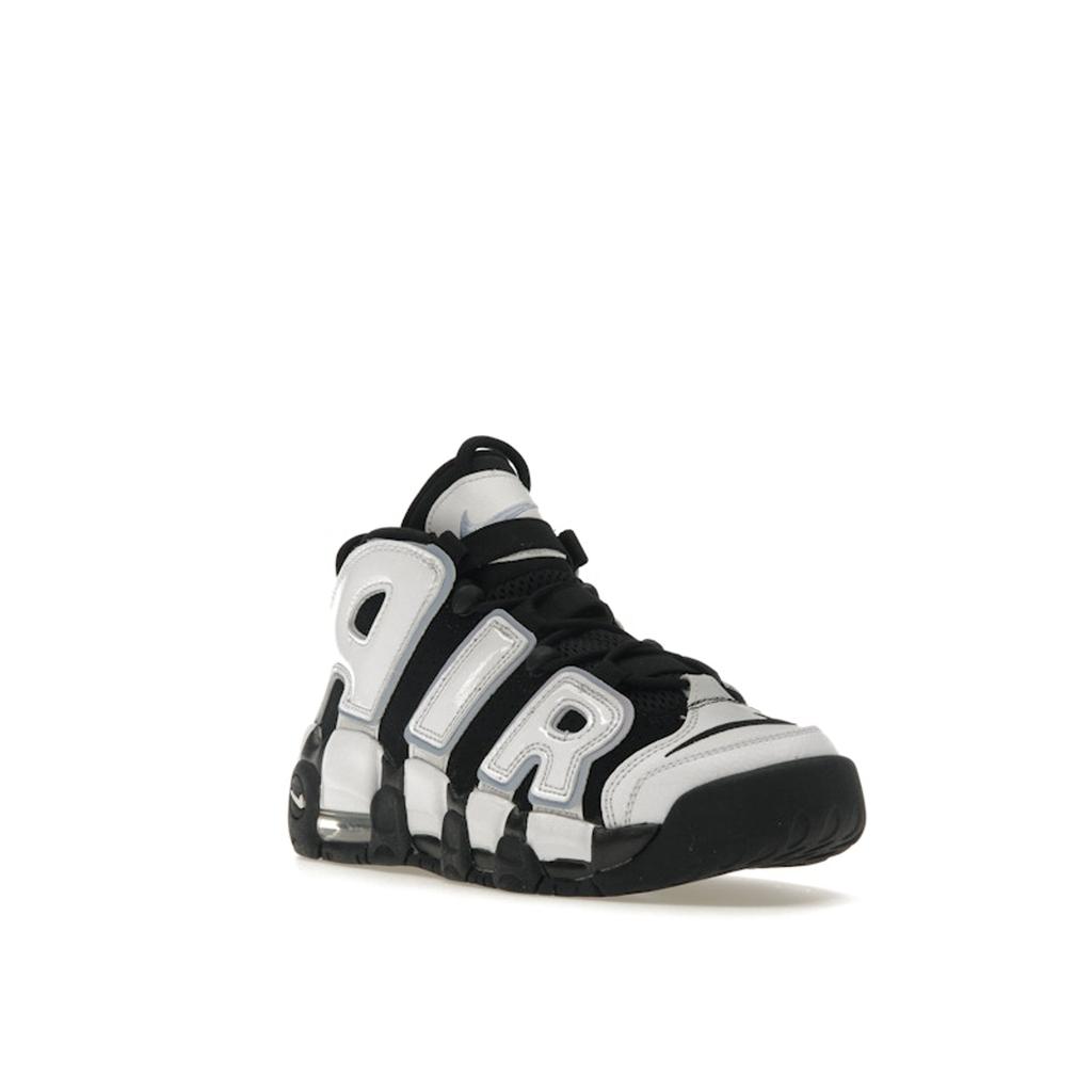 Nike Air More Uptempo GS Black Cobalt Bliss Kids Sneakers White Multi-Color DQ6200-001