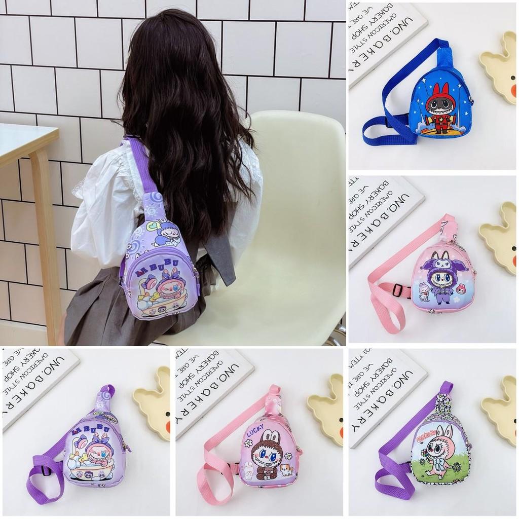 Printed Crossbody Shoulder Chest Bags Children Cartoon Gifts Outdoor
