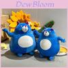 Cartoon Blaue Dicke Katze Plüschtier Stoffpuppe Für Kinder Kinder Geschenk