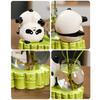 1PC Ornament Vibrant Vase Living Room Panda Gift Tea Table Ornament Desktop Hydroponic Home Adorn