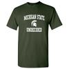 Michigan State Spartans Arch Logo Undecided - University T Shirt - Forest