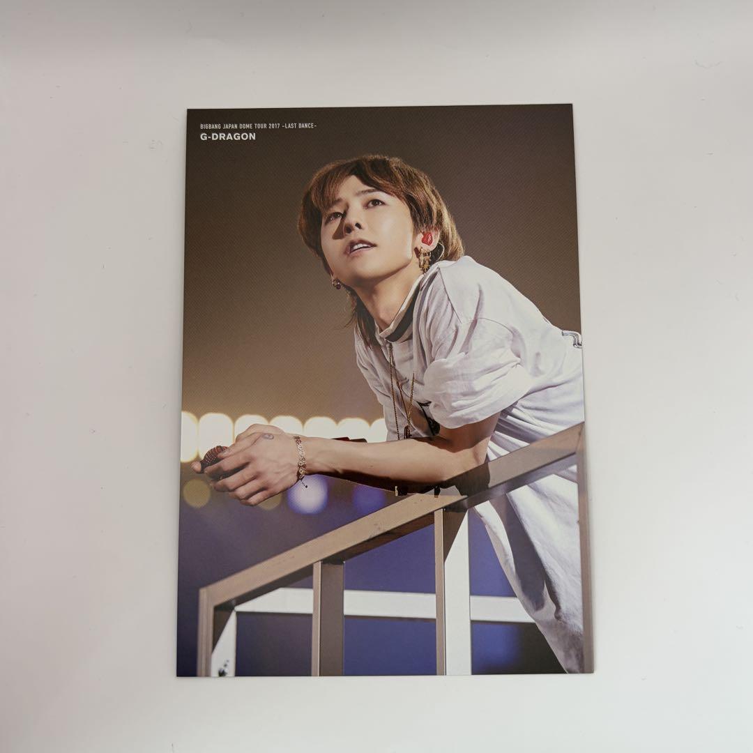 

[Б/У] BIGBANG LAST DANCE Открытка Jiyong G-Dragon