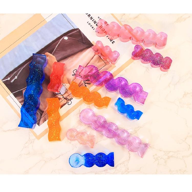 Round/Waving/Heart Candle Molds for Making Candle Soap DIY Craft