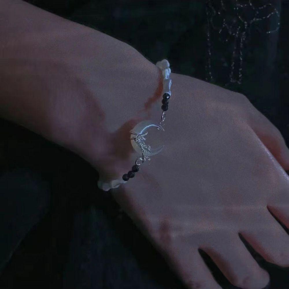 Zwischen Fee und Teufel Cang Lan Jue Cosplay Koreanische Armreifen Damen Chinesische Armbänder Armbänder Mond