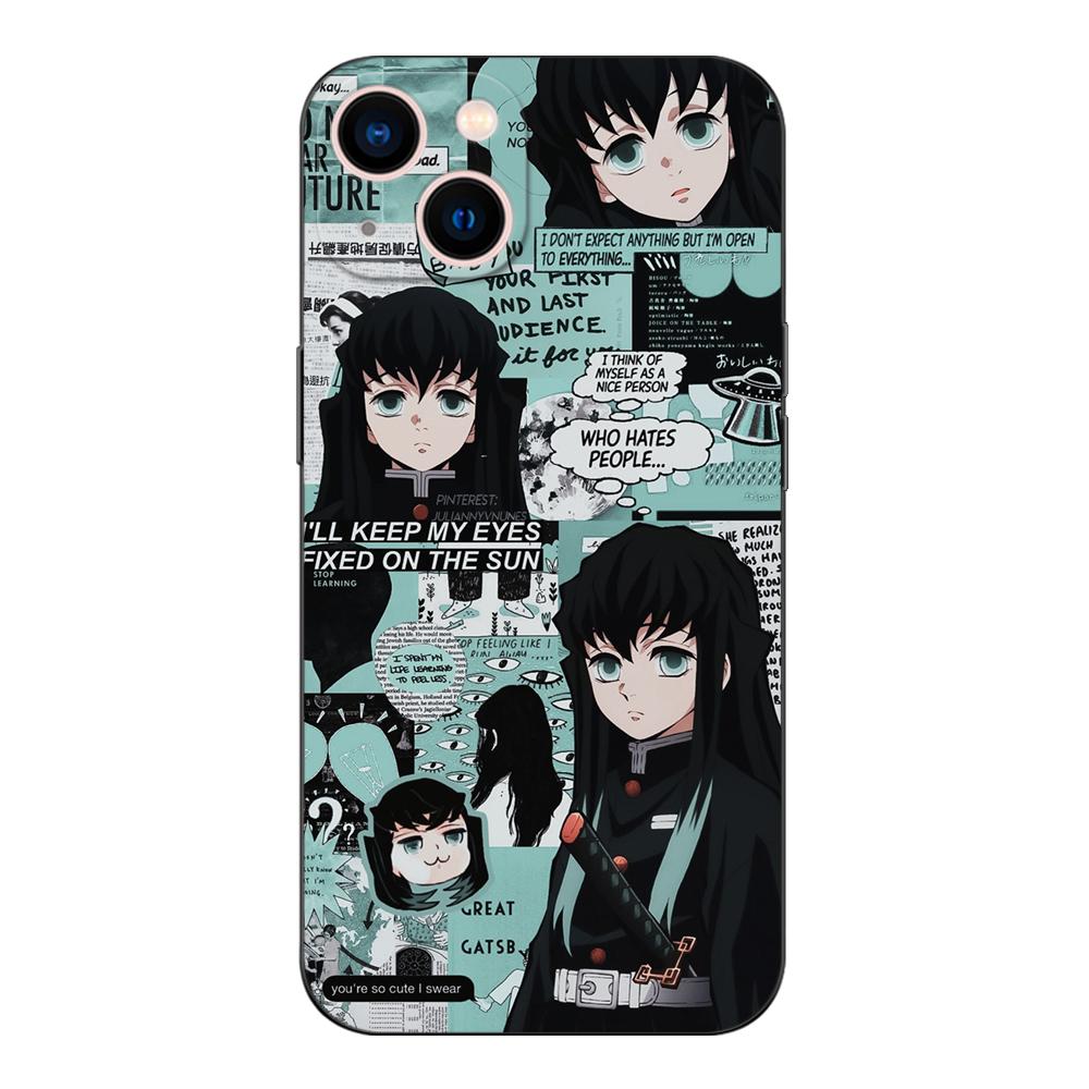 Black Tpu Case For Motorola Moto G31 G40 Fusion G41 G50 G51 edge30 G10 G20 G30 G100 5G G22   Tokitou Muichirou