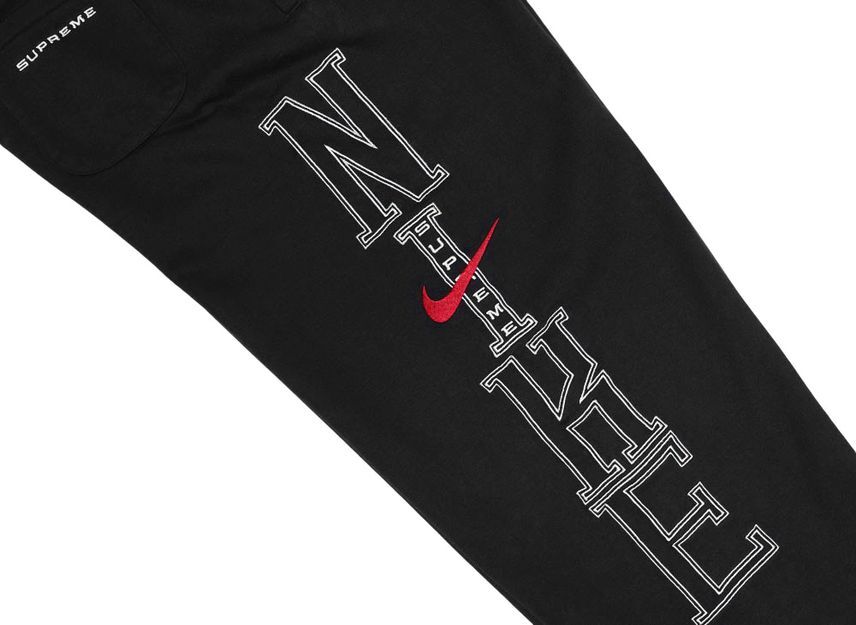Supreme Nike Sweatpant Black