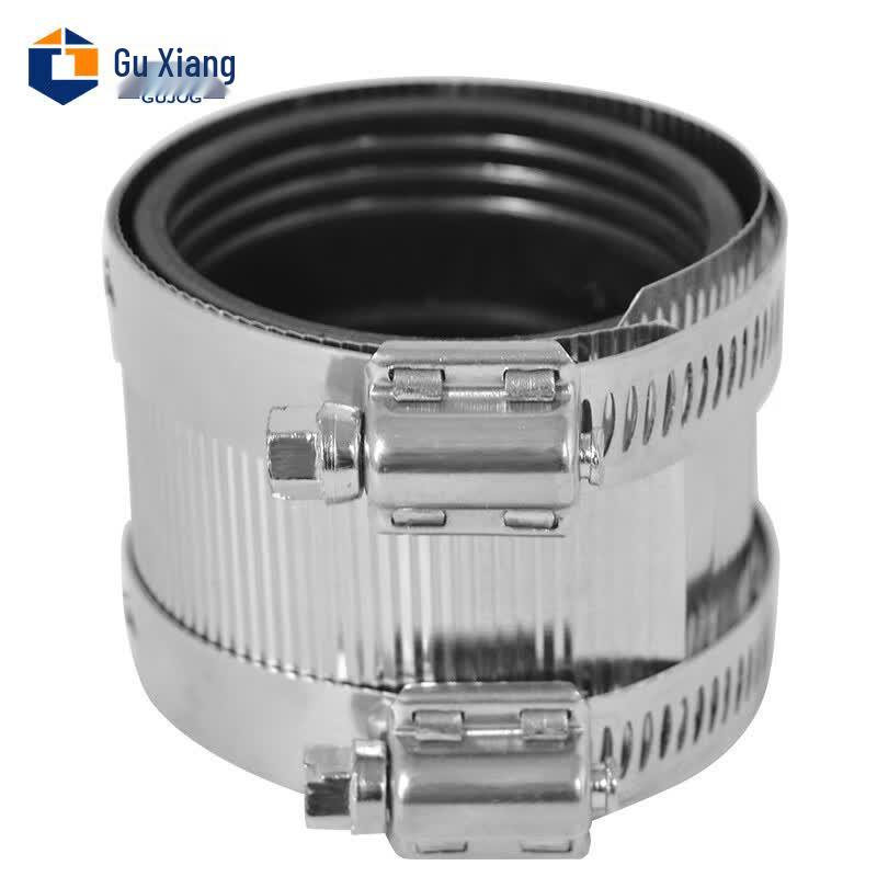 Guxiang Stainless Steel Pipe Clamp with Rubber Gasket