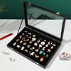 1 Stück Anstecknadel Medaillen Aufbewahrungskasten Abzeichen Aufbewahrungsbox Transparent Staubdicht Anstecknadel Ausstellungsbox Für Medaillen Schmuck Sammlung Ausstellungsbox