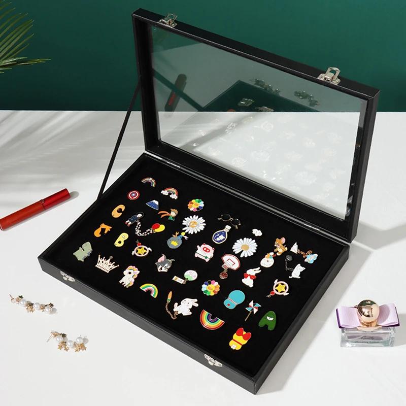 1 Stück Anstecknadel Medaillen Aufbewahrungskasten Abzeichen Aufbewahrungsbox Transparent Staubdicht Anstecknadel Ausstellungsbox Für Medaillen Schmuck Sammlung Ausstellungsbox